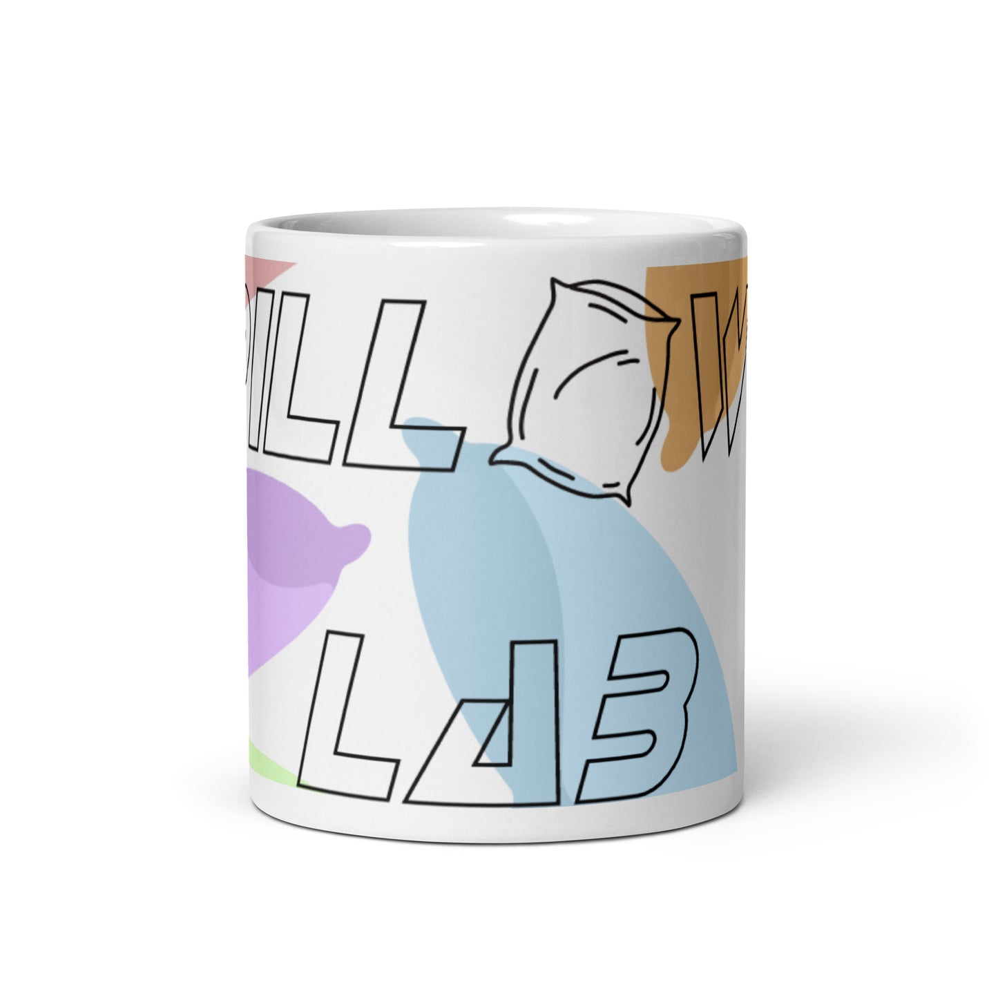 Pillow Lab mug