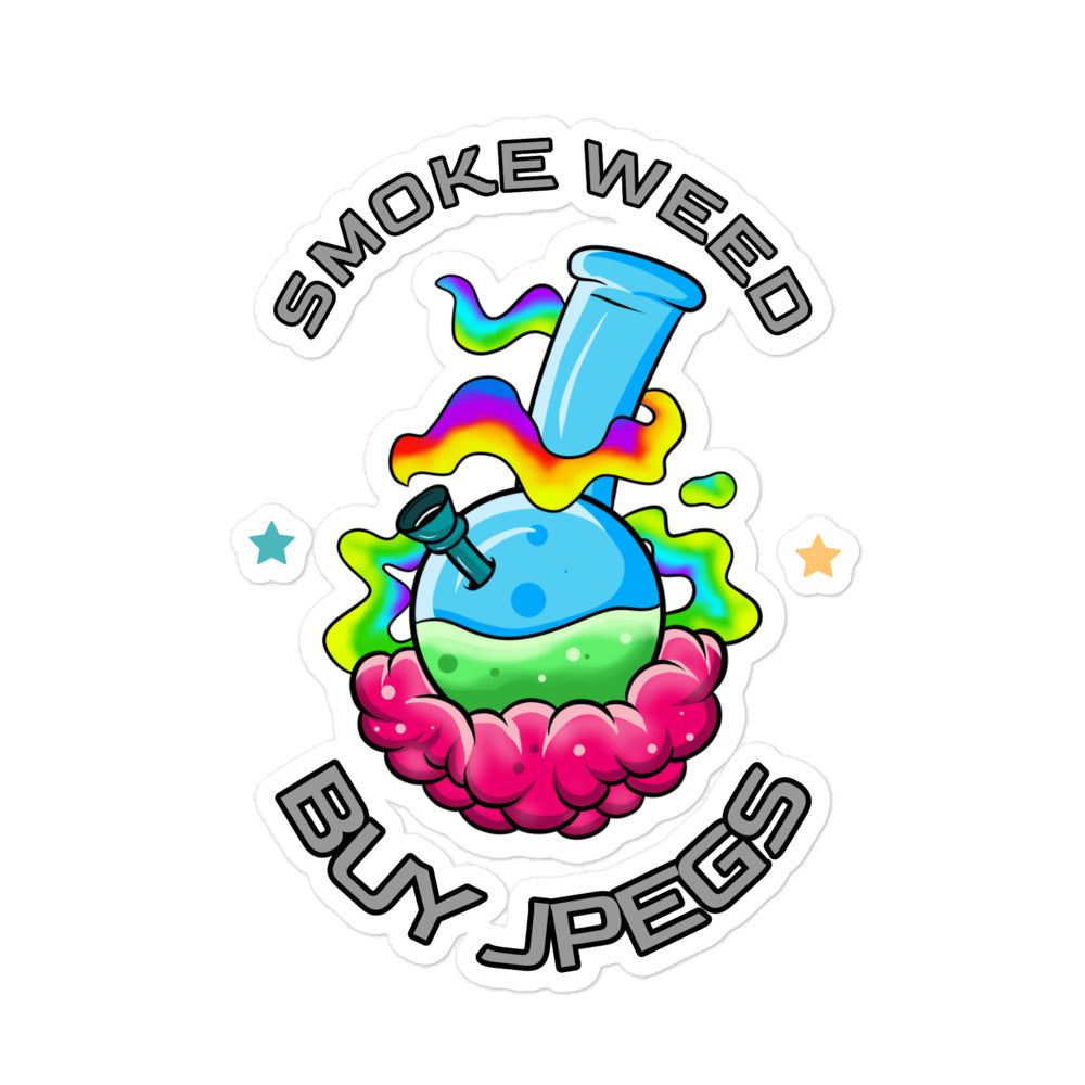 Smoke & jpegs stickers